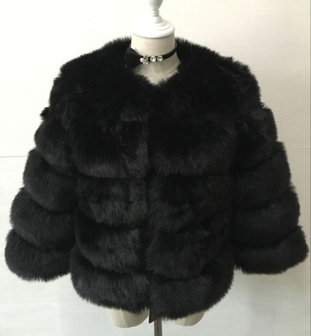 S-3XL Mink Coats Women Winter New Fashion FAUX Fur Coat Elegant Thick Warm Outerwear Fake Fur Jacket Chaquetas Mujer – Image 8