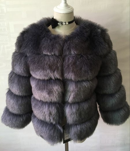 S-3XL Mink Coats Women Winter New Fashion FAUX Fur Coat Elegant Thick Warm Outerwear Fake Fur Jacket Chaquetas Mujer – Image 7