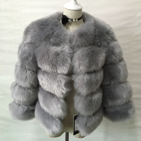 S-3XL Mink Coats Women Winter New Fashion FAUX Fur Coat Elegant Thick Warm Outerwear Fake Fur Jacket Chaquetas Mujer – Image 6