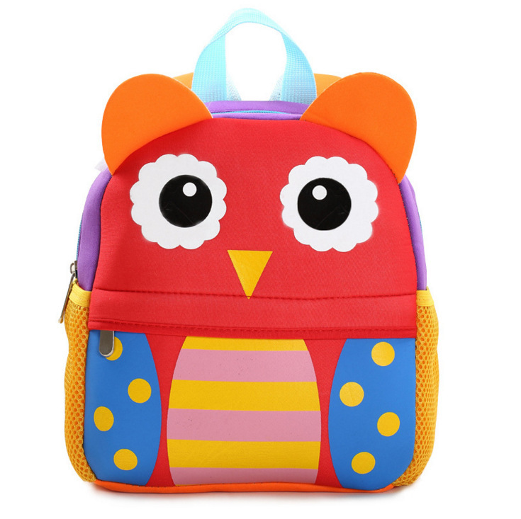 Kindergarten School Bag 3D Cartoon Diving Material Children's School Bag – Image 10