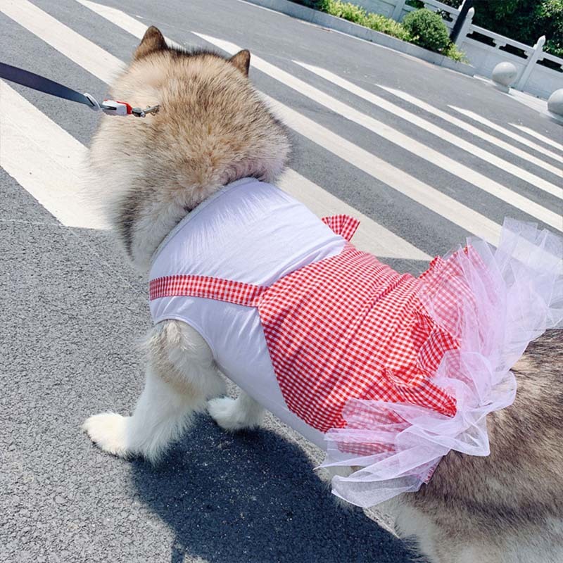 Dog Clothes Princess Dog Costume Labrador Golden Retriever Big Dog Clothes – Image 7