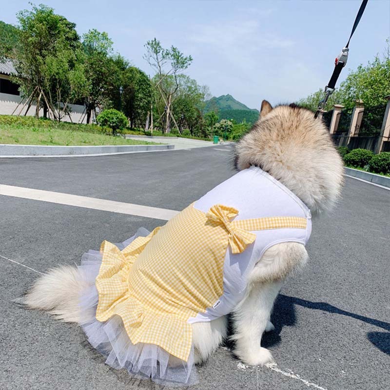 Dog Clothes Princess Dog Costume Labrador Golden Retriever Big Dog Clothes – Image 4