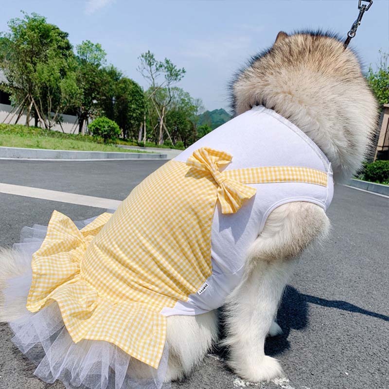Dog Clothes Princess Dog Costume Labrador Golden Retriever Big Dog Clothes – Image 3