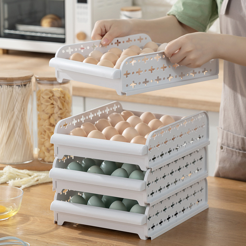 Space-saving Kitchen Refrigerator Egg Storage Box – Image 2
