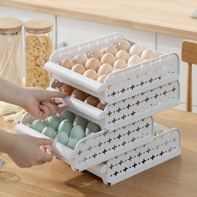 Space-saving Kitchen Refrigerator Egg Storage Box – Image 5