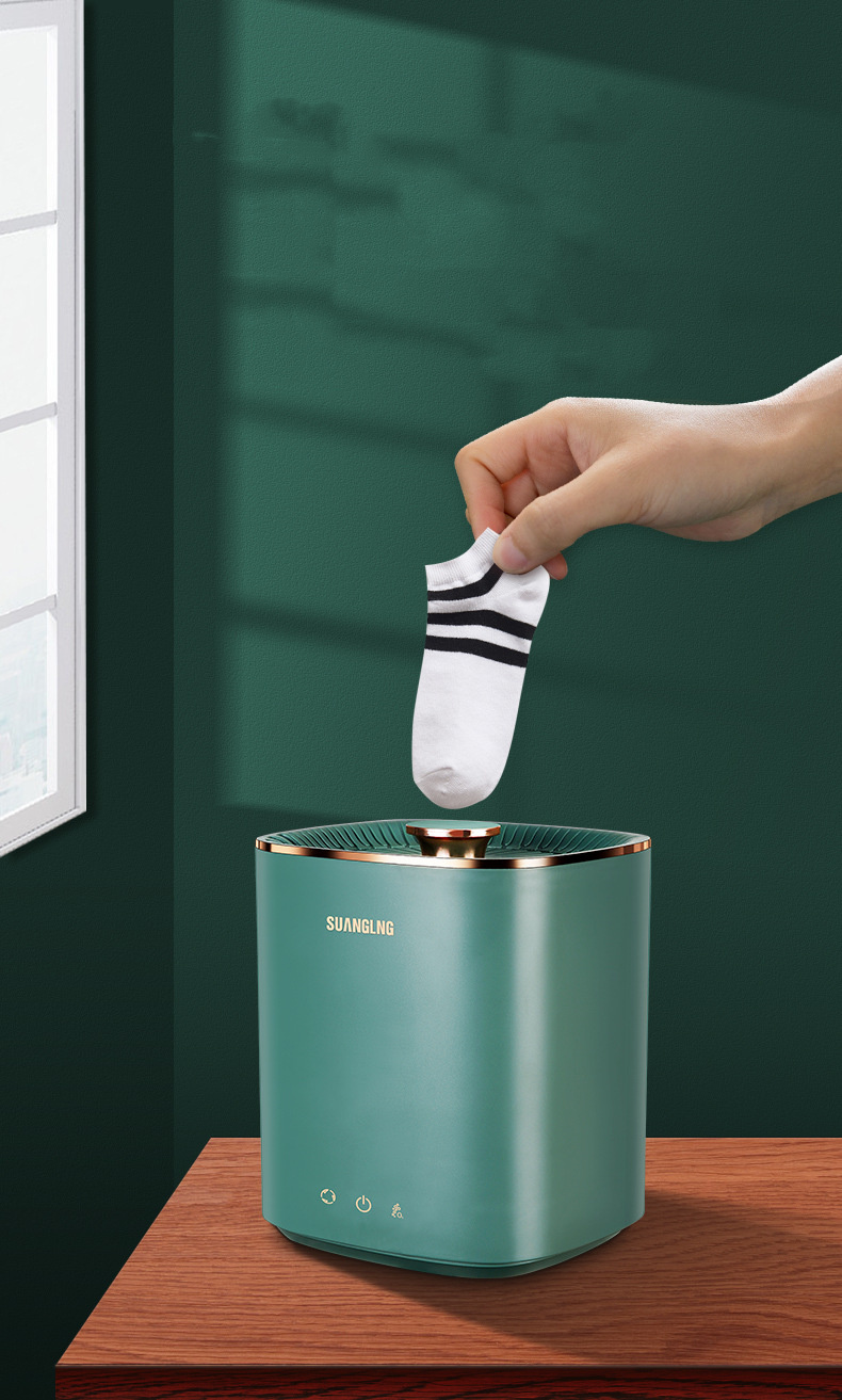 Mini Portable Washing Machine Fully Automatic Dormitory Travel Underwear Washing Machine – Image 3