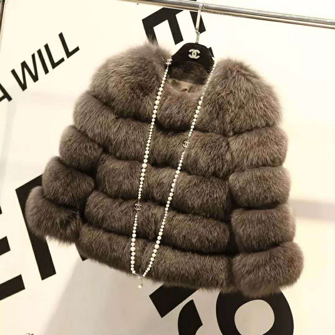 S-3XL Mink Coats Women Winter New Fashion FAUX Fur Coat Elegant Thick Warm Outerwear Fake Fur Jacket Chaquetas Mujer – Image 10
