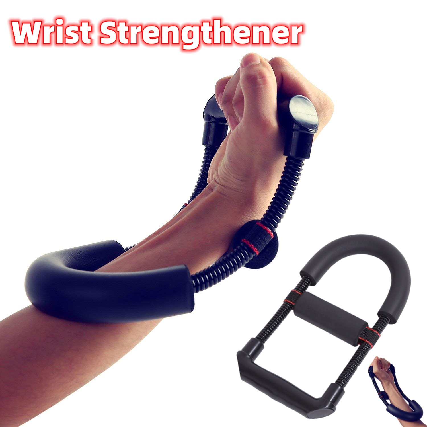 Grip Power Wrist Forearm Hand Grip Arm Trainer Adjustable Forearm Hand Wrist Exercises Force Trainer Power Strengthener Grip Fitness – Image 7