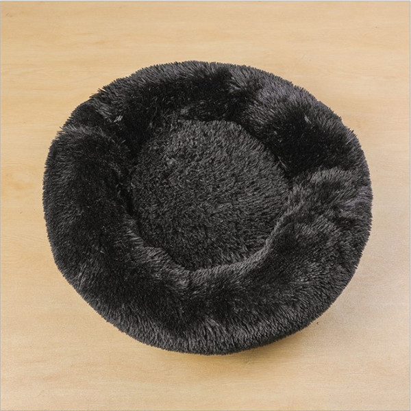 Dog Beds For Small Dogs Round Plush Cat Litter Kennel Pet Nest Mat Puppy Beds – Image 7