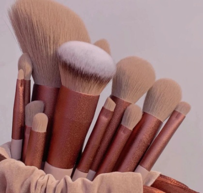 13Pcs Makeup Brush Set Make Up Concealer Brush Blush Powder Brush Eye Shadow Highlighter Foundation Brush Cosmetic Beauty Tools – Image 4