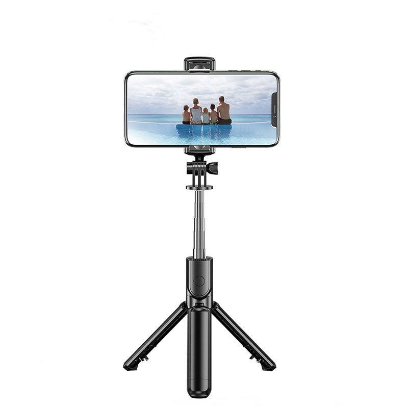 Compatible with Apple, Bluetooth Selfie Stick Mobile Remote Control Tripod – Image 6