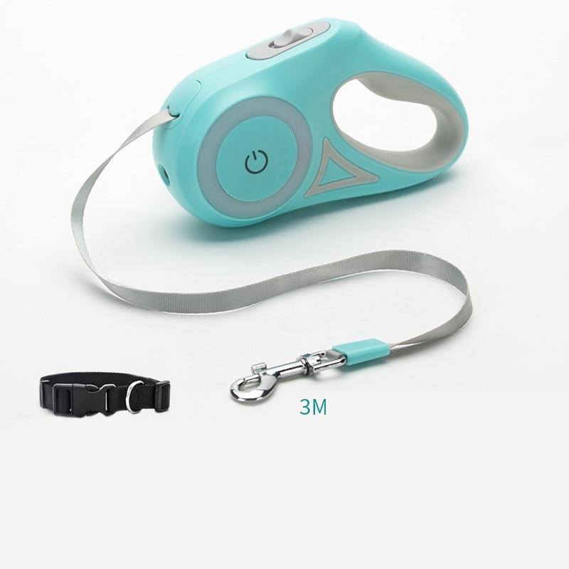 Dog Leash Retractable Leash And Dog Collar Spotlight Automatic Pet Dog Cat Traction Rope For Small Medium Dogs Pet Product – Image 5