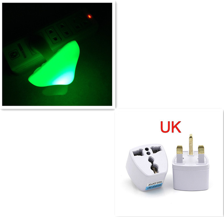 LED Night Light Mushroom Wall Socket Lamp EU US Plug Warm White Light-control Sensor Bedroom Light Home Decoration – Image 6