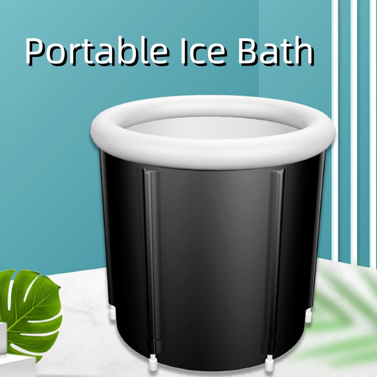 Portable Ice Baths Inflatable Air Ring PVC Bath Bath Household Bath Tub Holder Foldable Bath Tub For Recovery Therapy Outdoor – Image 10