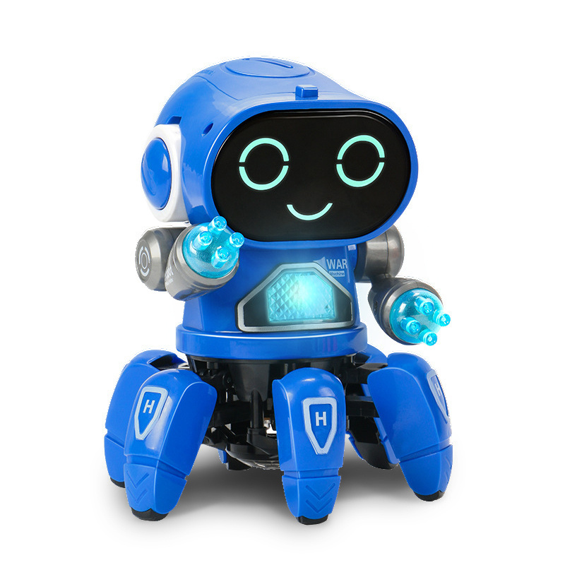 Electric Rock Robot, Music, Light, Automatic Walking, Swinging And Dancing Robot, Children's Toys – Image 5