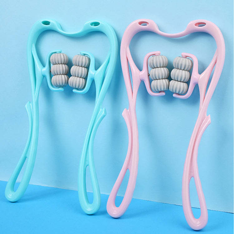 Multifunctional Manual Six-wheel Neck Massager Massage Relieve Roller Massage Tool – Image 8
