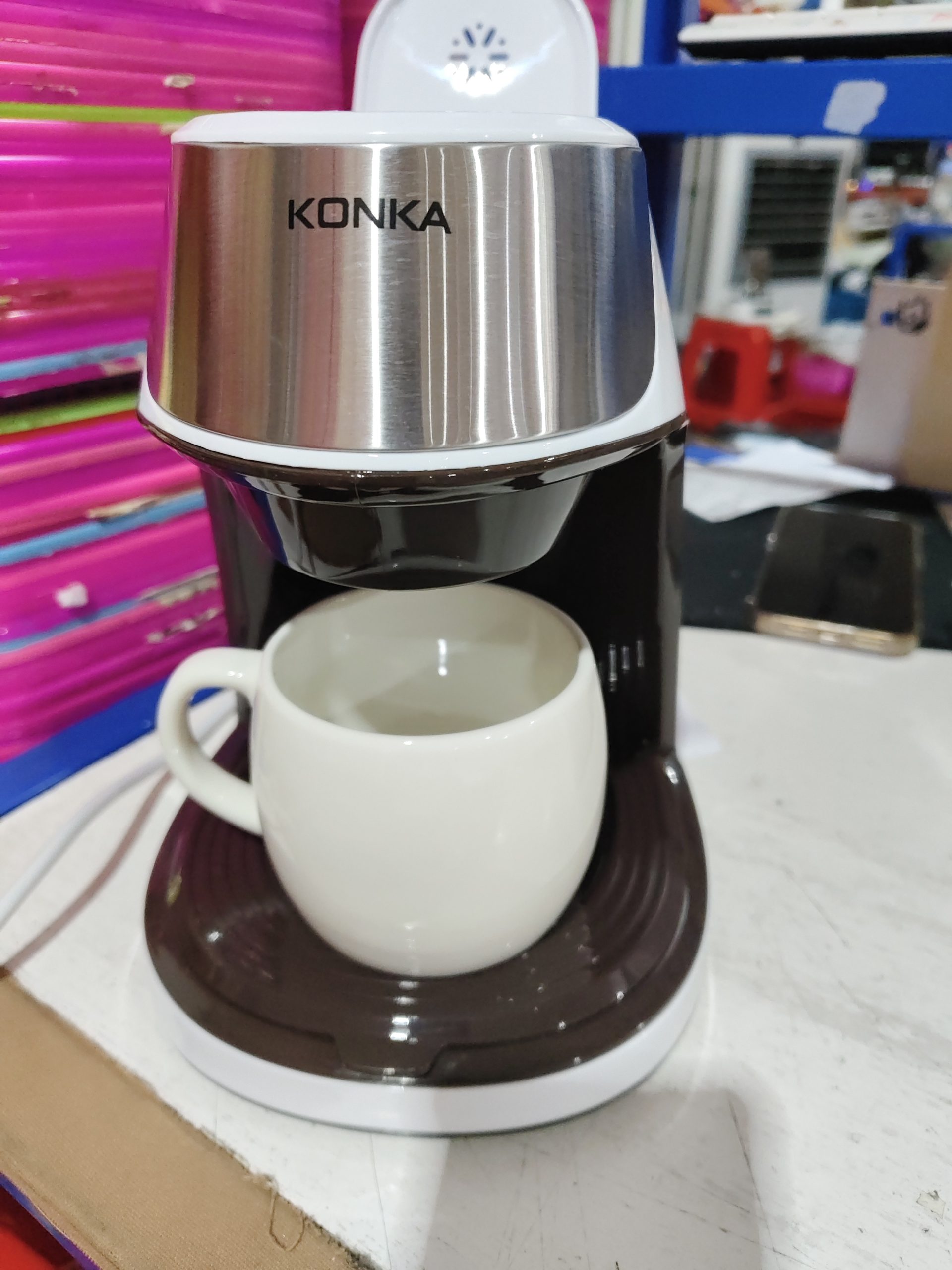 New Coffee Machine Fully Automatic Home Office Mini American Small Portable Coffee Maker – Image 7