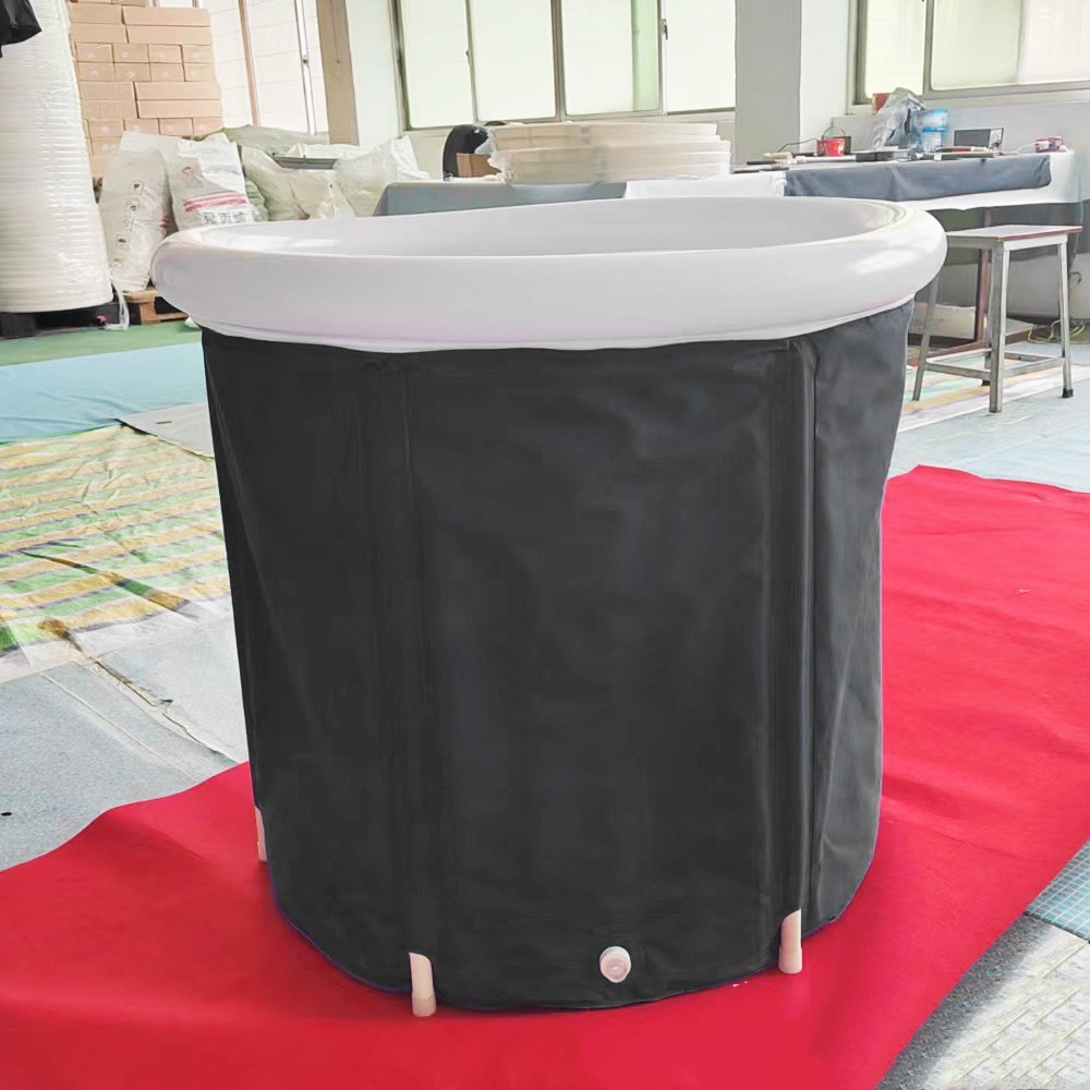 Portable Ice Baths Inflatable Air Ring PVC Bath Bath Household Bath Tub Holder Foldable Bath Tub For Recovery Therapy Outdoor – Image 8