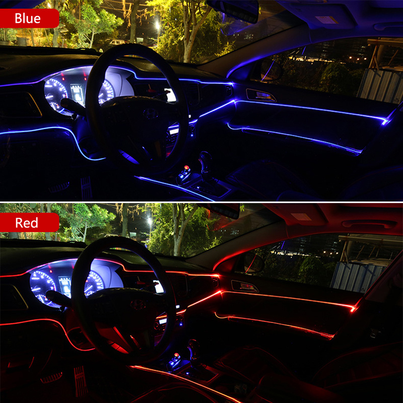 Car Led Strip Light For Neon Party Decoration Light Bicycle Dance Lamp 12V Waterproof USB Strips Lamps – Image 2