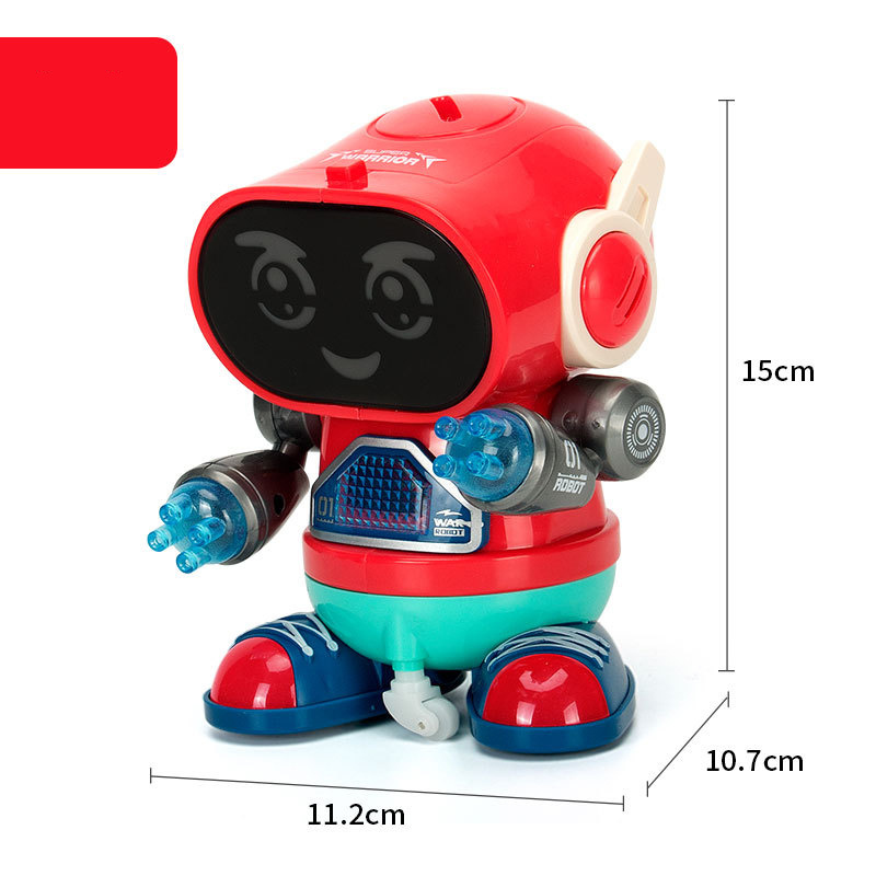 Electric Rock Robot, Music, Light, Automatic Walking, Swinging And Dancing Robot, Children's Toys – Image 2