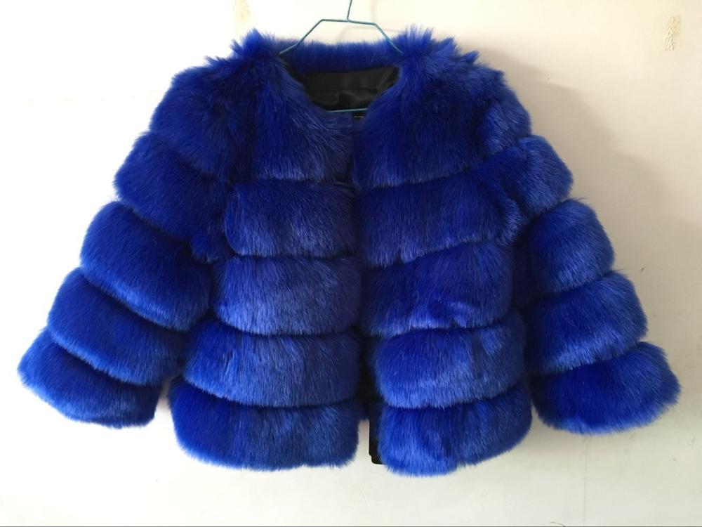 S-3XL Mink Coats Women Winter New Fashion FAUX Fur Coat Elegant Thick Warm Outerwear Fake Fur Jacket Chaquetas Mujer – Image 9
