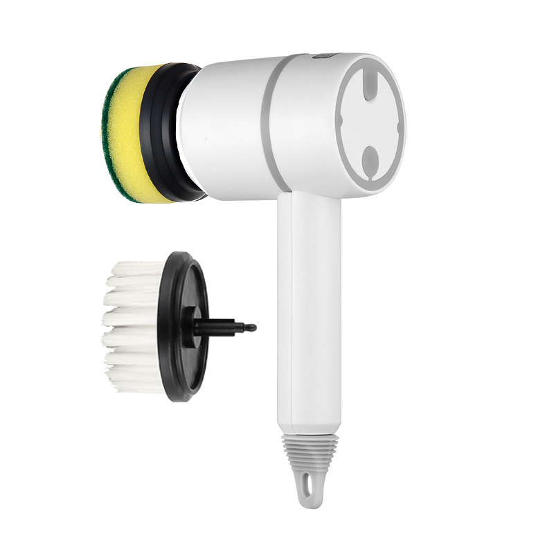 Electric Cleaning Brush Dishwashing Brush Automatic Wireless USB Rechargeable Professional Kitchen Bathtub Tile Cleaning Brushes – Image 2