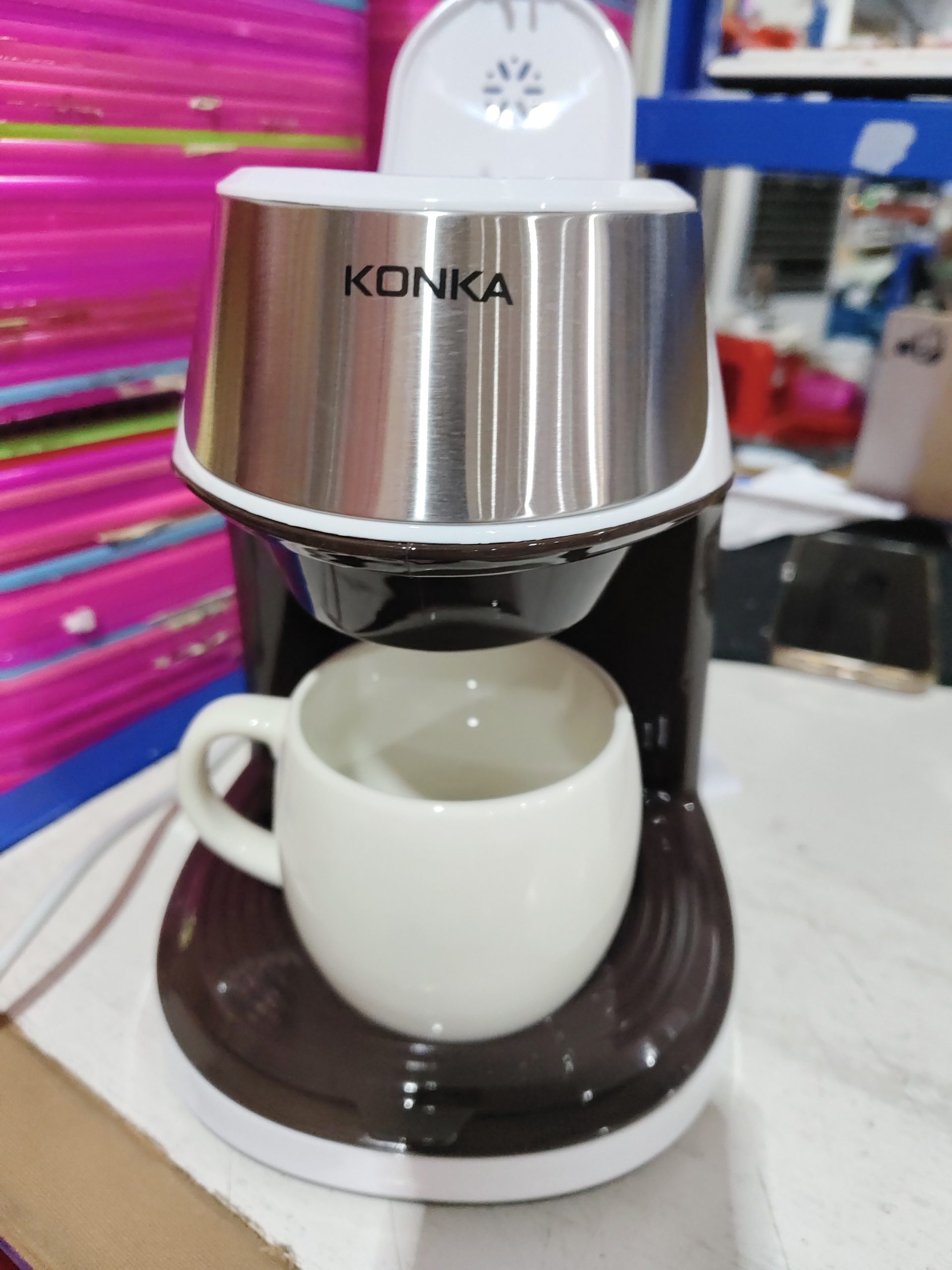 New Coffee Machine Fully Automatic Home Office Mini American Small Portable Coffee Maker – Image 6