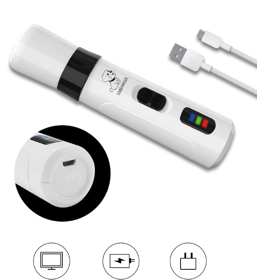Electric Pet Nail Trimmer For Cats And Dogs Set – Image 4