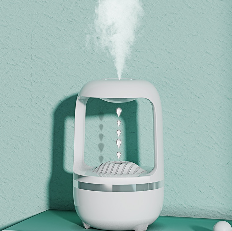 Anti Gravity Humidifier Water Drop Backflow Aromatherapy Machine Large Capacity Office Bedroom Quiet Heavy Fog Household Sprayer – Image 4