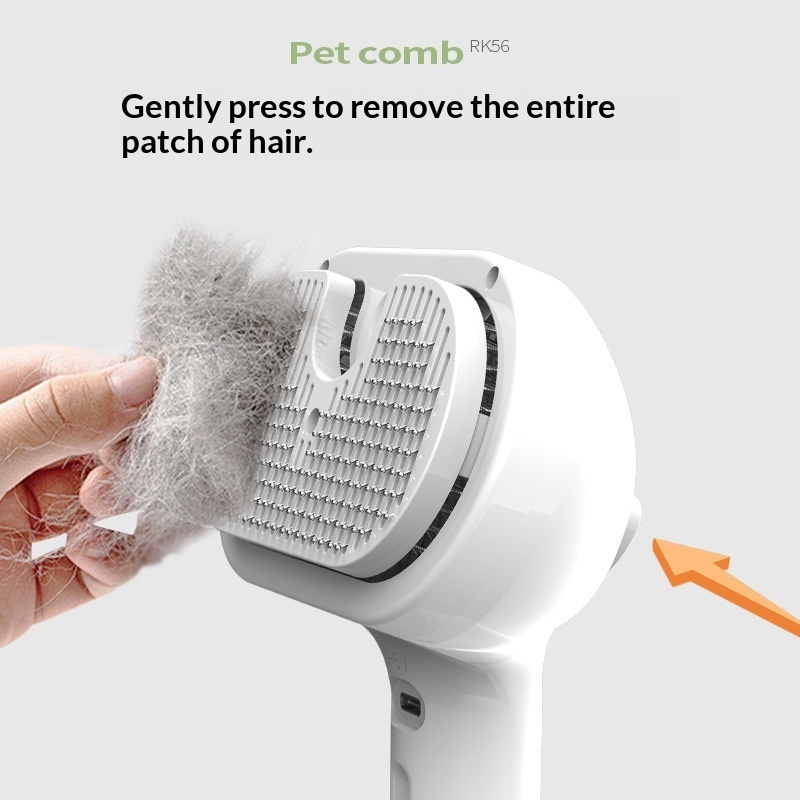 Pet Spray Comb Pin Brush Cat Grooming Comb For Removing Fur And Detangling Knots – Image 8