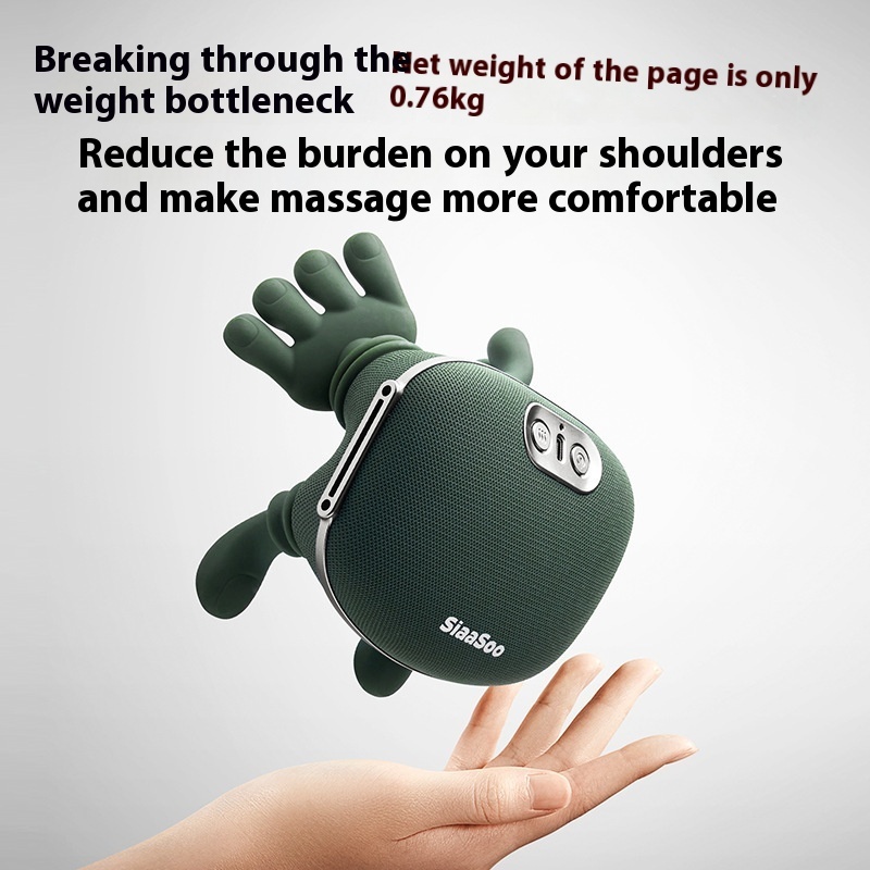 Electric Neck And Shoulder Muscle Massager Wireless Shoulder And Back Kneading Massage Shawl Neck Masajeador Relax Pain Relief – Image 2