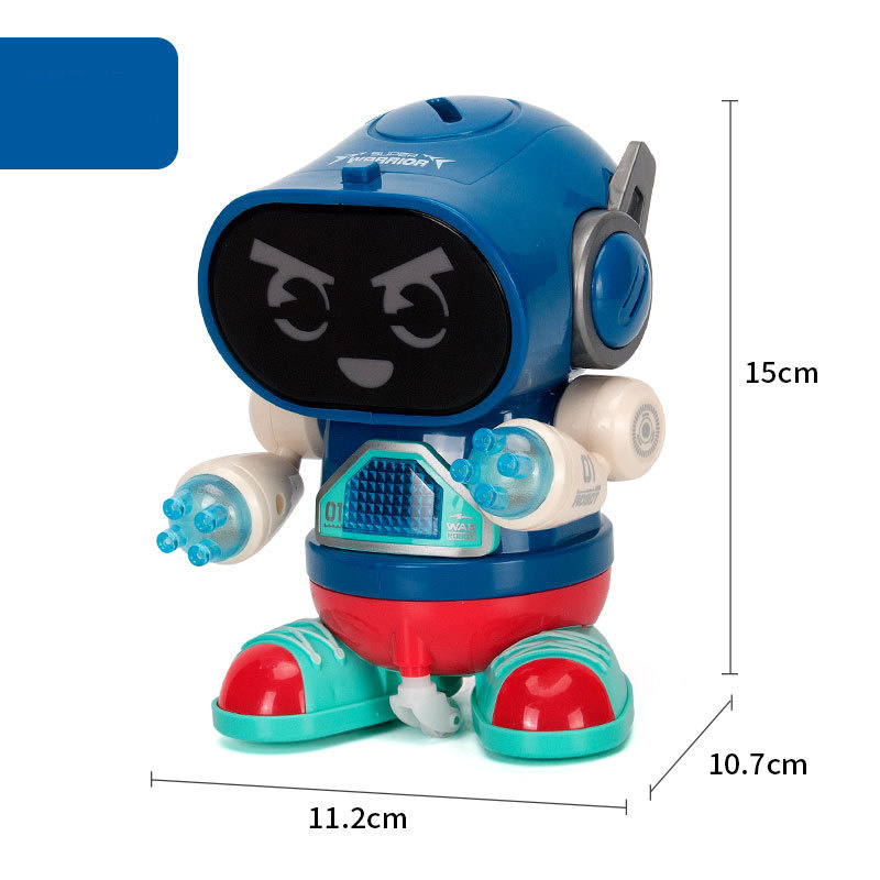 Electric Rock Robot, Music, Light, Automatic Walking, Swinging And Dancing Robot, Children's Toys – Image 3