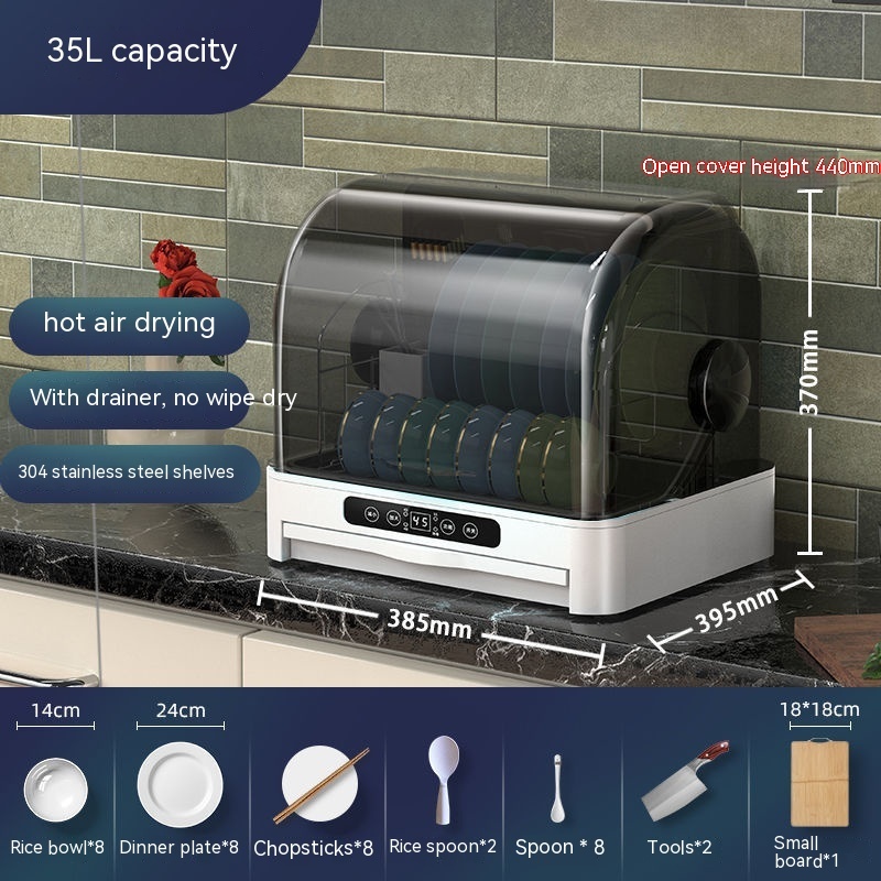 Mini Small Kitchen Desktop Disinfection Dryer – Image 4