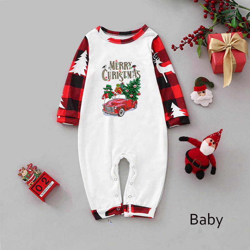 Parent Child Home Clothes Christmas Home Clothes – Image 2