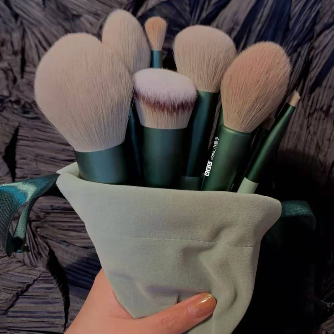 13Pcs Makeup Brush Set Make Up Concealer Brush Blush Powder Brush Eye Shadow Highlighter Foundation Brush Cosmetic Beauty Tools – Image 2