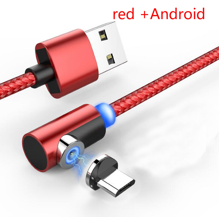 Nylon Braided Magnetic Mobile Phone Charging Cable – Image 5