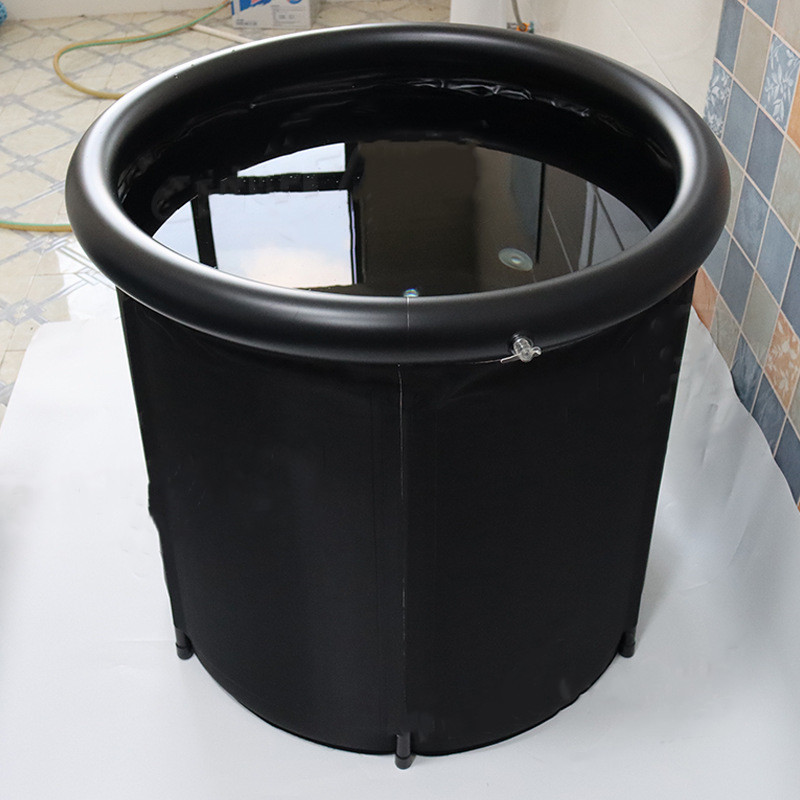 Portable Ice Baths Inflatable Air Ring PVC Bath Bath Household Bath Tub Holder Foldable Bath Tub For Recovery Therapy Outdoor – Image 6
