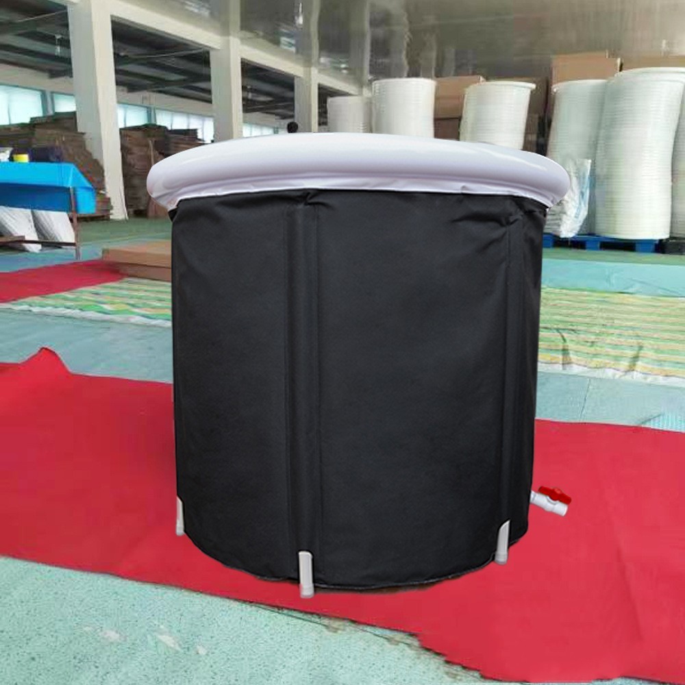 Portable Ice Baths Inflatable Air Ring PVC Bath Bath Household Bath Tub Holder Foldable Bath Tub For Recovery Therapy Outdoor – Image 2