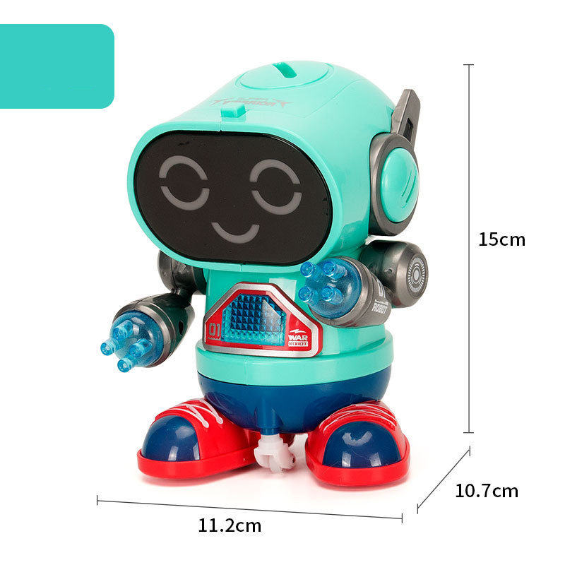 Electric Rock Robot, Music, Light, Automatic Walking, Swinging And Dancing Robot, Children's Toys – Image 4