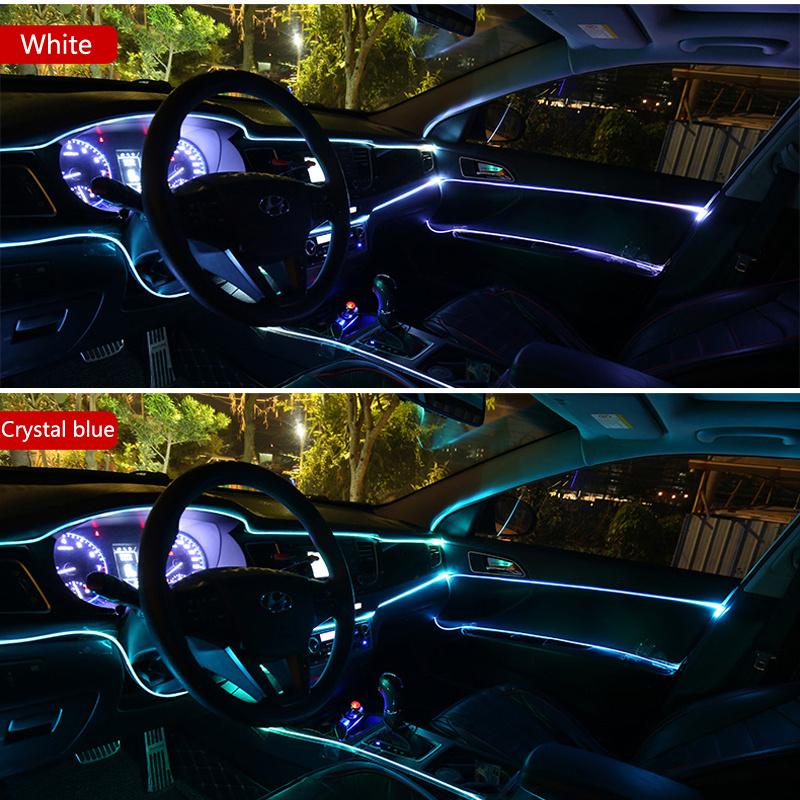 Car Led Strip Light For Neon Party Decoration Light Bicycle Dance Lamp 12V Waterproof USB Strips Lamps – Image 4