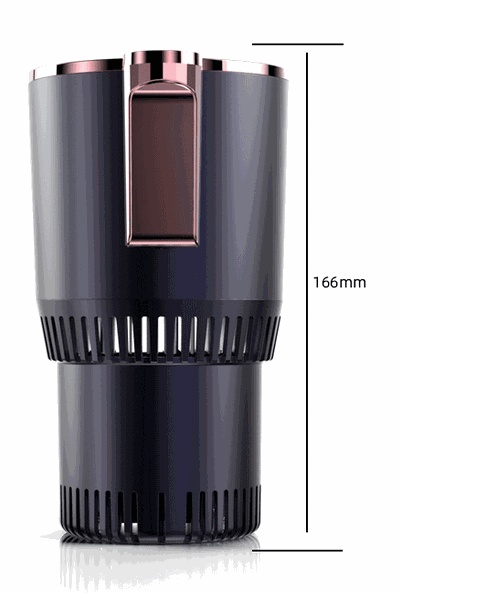 2 In1 Car Heating Cooling Cup 12V Smart Car Cup Holder Digital Temperature Display Drink Cup Warmer Cooler Mini Car Refrigerator – Image 4