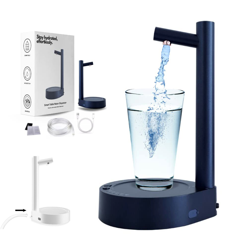 Desk Dispenser Electric Water Gallon Automatic Water Bottle Dispenser Rechargeable Water Dispenser – Image 4
