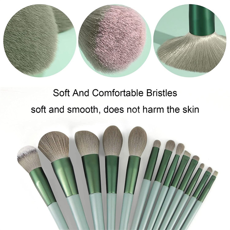 13Pcs Makeup Brush Set Make Up Concealer Brush Blush Powder Brush Eye Shadow Highlighter Foundation Brush Cosmetic Beauty Tools – Image 7