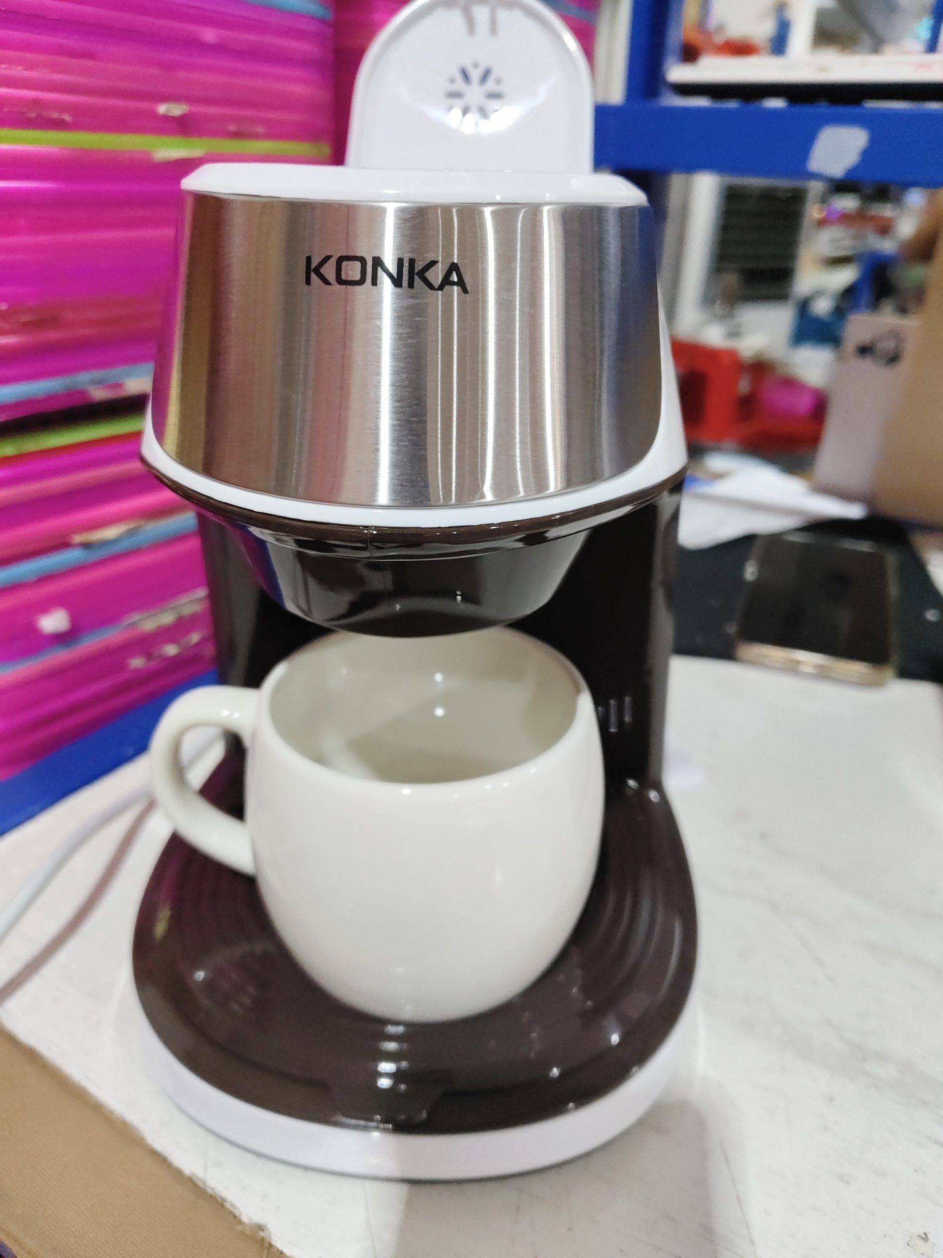 New Coffee Machine Fully Automatic Home Office Mini American Small Portable Coffee Maker – Image 8