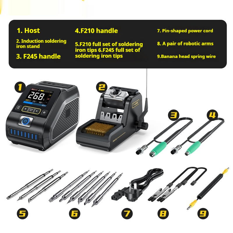 Intelligent Constant Temperature Soldering Station Maintenance Electric Soldering Iron – Image 5