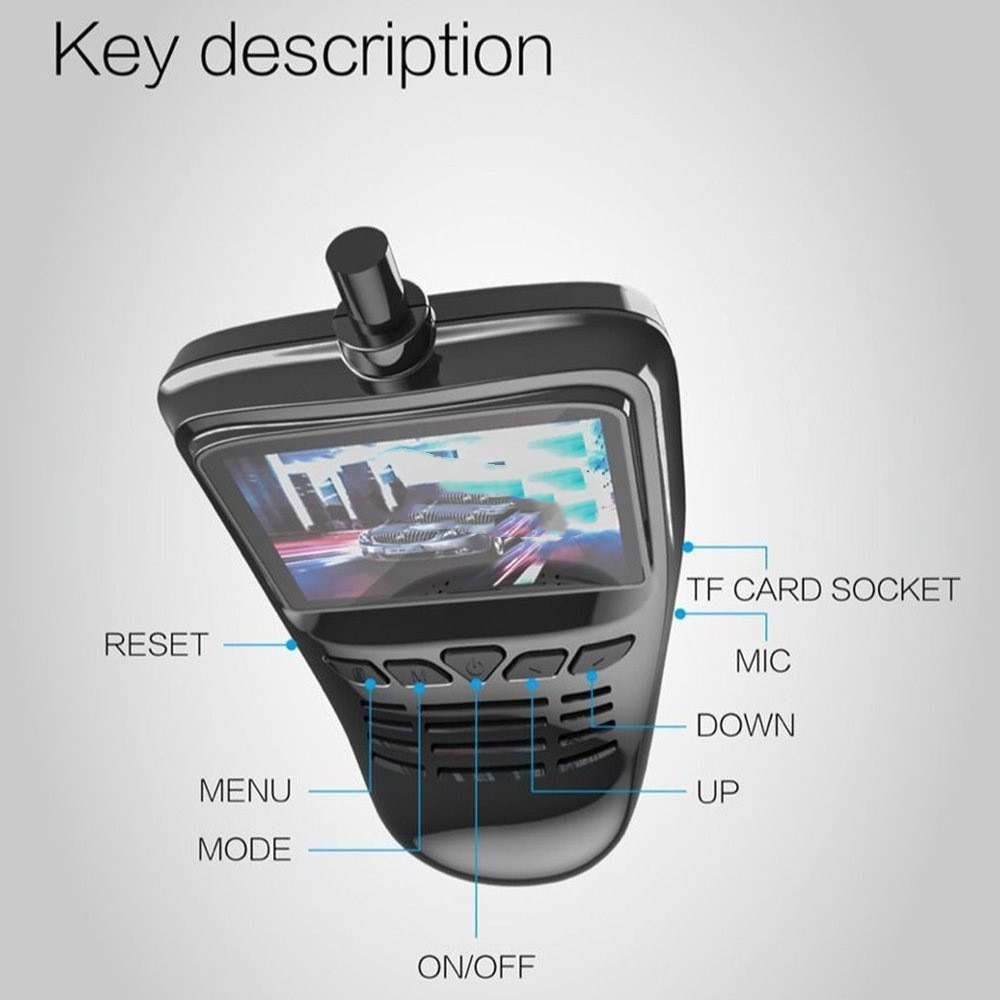 Small Eye Dash Cam Car DVR Recorder Camera With Wifi Full HD – Image 3