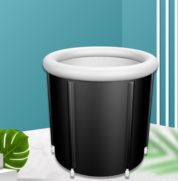 Portable Ice Baths Inflatable Air Ring PVC Bath Bath Household Bath Tub Holder Foldable Bath Tub For Recovery Therapy Outdoor – Image 4
