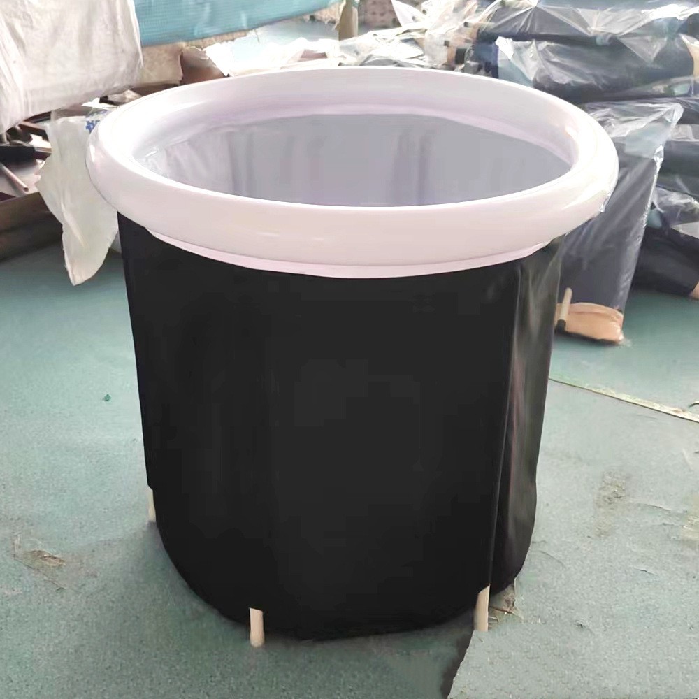 Portable Ice Baths Inflatable Air Ring PVC Bath Bath Household Bath Tub Holder Foldable Bath Tub For Recovery Therapy Outdoor – Image 3
