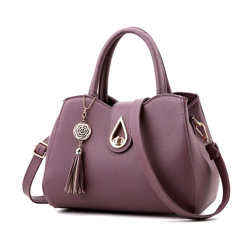 Women Handbag Bag Ladies Tassel High Quality – Image 4