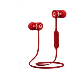 Metal magnetic sports Bluetooth headset wireless In-ear neck-mounted music headset gift